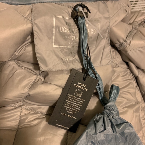 *Last One!* Lucky Brand light weight down jacket - Picture 10 of 13